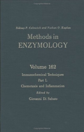 Methods in Enzymology, Volume 162: Immunochemical Techniques, Part L: Chemotaxis and Inflammation