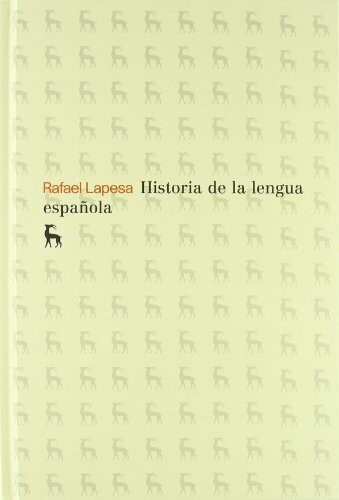 Historia de la lengua espanola/ History of the Spanish Language (Spanish Edition)