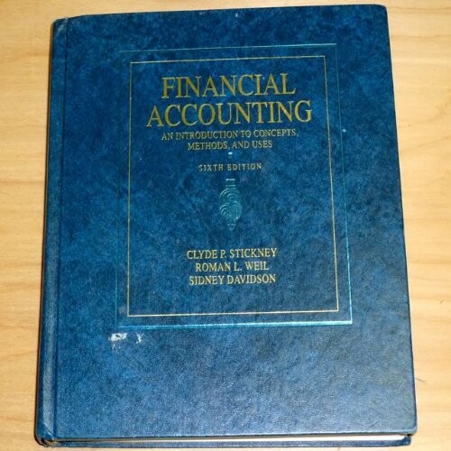 Financial accounting :an introduction to concepts, methods, and uses