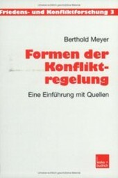 Formen der Konfliktregelung