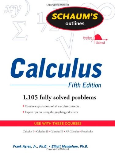 Schaum's Outline of Calculus, 5th ed. (Schaum's Outline Series)