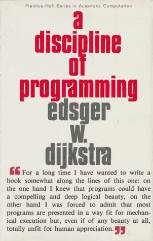 A discipline of programming