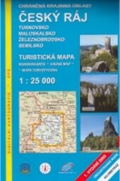 Chráněná krajinná oblast Český rájTurnovsko, Maloskalsko, Železnobrodsko, Semilsko : turistická mapa 1:25 000