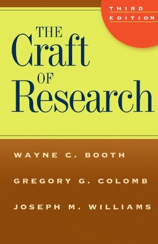 The craft of research
