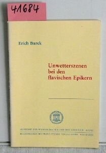 Unwetterszenen bei den flavischen Epikern (Akademie der Wissenschaften und der Literatur. Abhandlungen der Geistes- und sozialwissenschaftlichen Klasse)