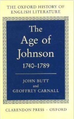 The age of Johnson 1740-1789