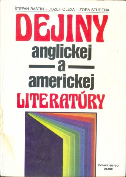 Dejiny anglickej a americkej literatúry