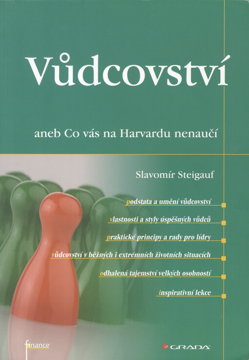 Vůdcovství, aneb, Co vás na Harvardu nenaučí