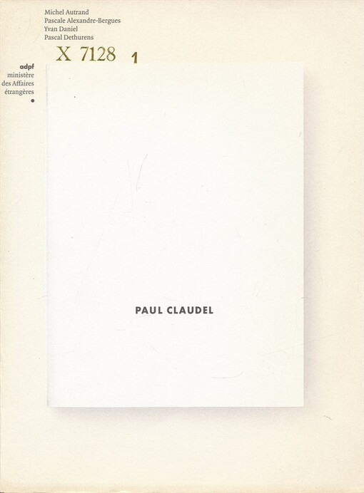 Paul Claudel