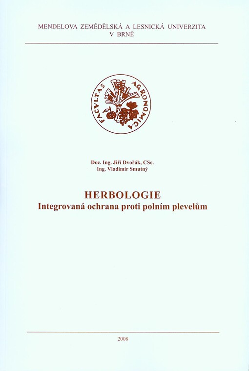 Herbologie - Integrovaná ochrana proti polním plevelům