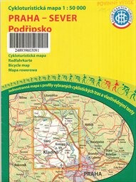 Praha - sever Podřipsko : cykloturistická mapa 1:50 000