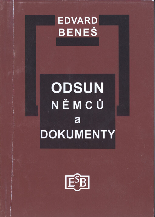 Odsun Němců z Československa a dokumenty