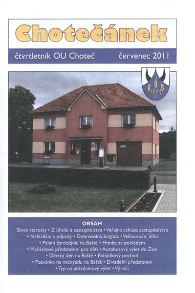 Chotečánek :čtvrtletník OU Choteč