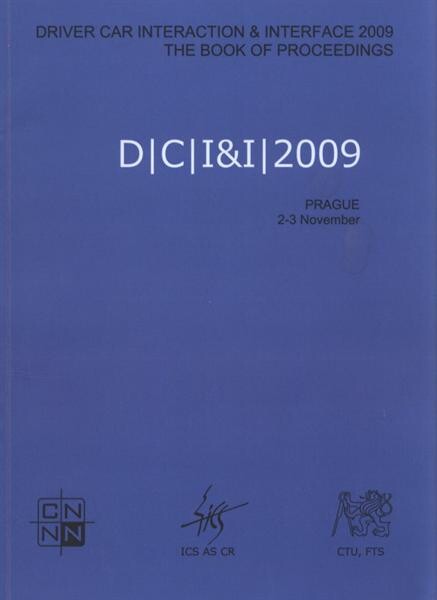 Driver-Car Interaction & Safety Conference proceedings : Děčín, 10-12 September 2014