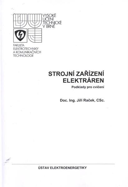 Strojní zařízení elektráren : podklady pro cvičení