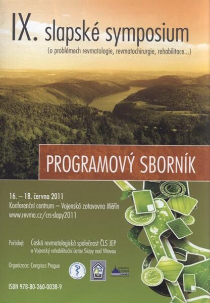 ... slapské symposium : (o problémech revmatologie, revmatochirurgie, rehabilitace...) : ... Konferenční centrum, Vojenská zotavovna Měřín : programový sborník