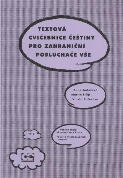 Textová cvičebnice češtiny pro zahraniční posluchače VŠE