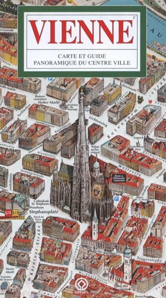 Vienne carte et guide panoramique du centre ville