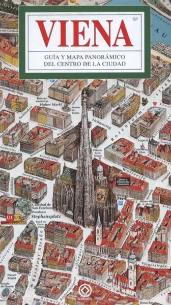 Viena guía y mapa panorámico del centro de la ciudad