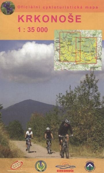 Krkonoše západ : oficiální cykloturistická mapa