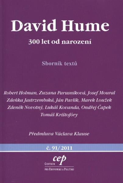 David Hume : 300 let od narození : sborník textů