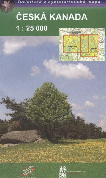 Česká Kanada turistická a cykloturistická mapa 1:25 000