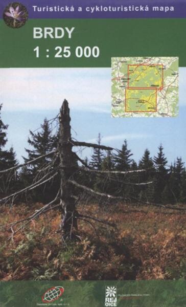 Brdy turistická a cykloturistická mapa