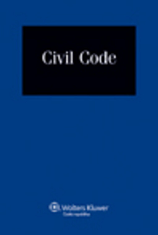Civil code: [legal state of the publication as of 1st November 2011]