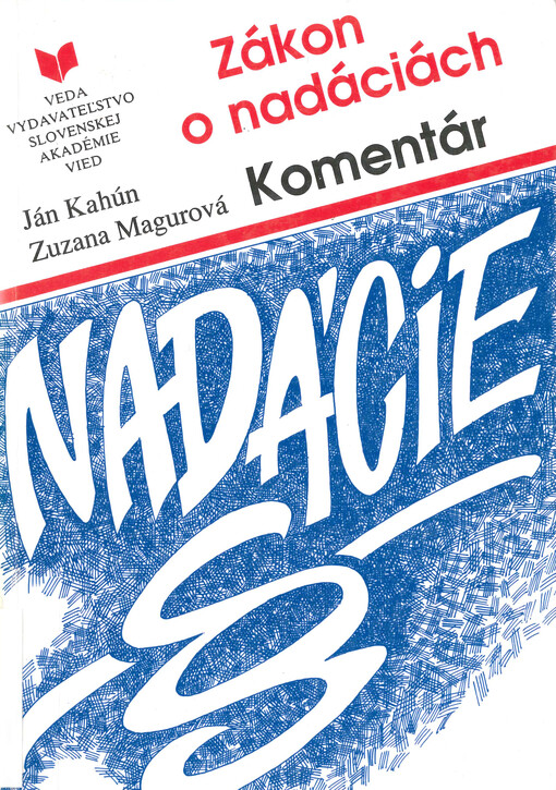 Zákon o nadáciách : komentár