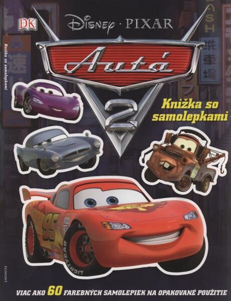 Autá 2 : knižka so samolepkami