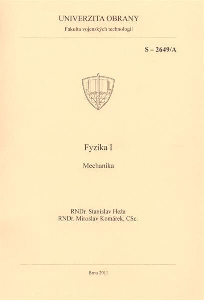 Fyzika I : mechanika