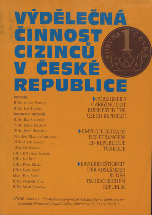 Výdělečná činnost cizinců v České republice