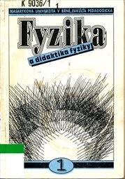 Fyzika a didaktika fyziky 1