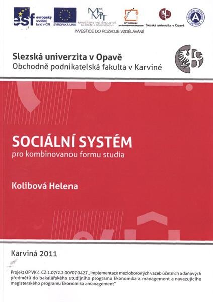 Sociální systém : pro kombinovanou formu studia