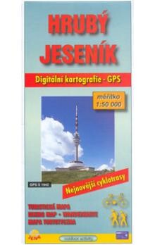 Hrubý Jeseník turistická mapa