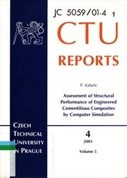 Assessment of structural performance of engineered cementitious composites by computer simulation