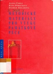 Metodické materiály pro výuku památkové péče