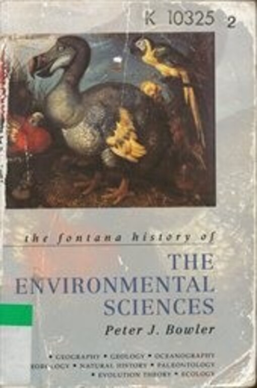 The fontana history of the environmental sciences