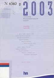 Ročenka HN 2003
