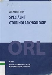 Speciální otorinolaryngologie