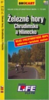 Železné hory Chrudimsko a Hlinecko : velká cykloturistická mapa : cyklotrasy, turistické značení