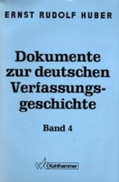 Dokumente zur deutschen Verfassungsgeschichte. Band 4, Deutsche Verfassungsdokumente 1919-1933