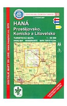 Haná Prostějovsko, Konicko a Litovelsko : turistická mapa 1:50 000