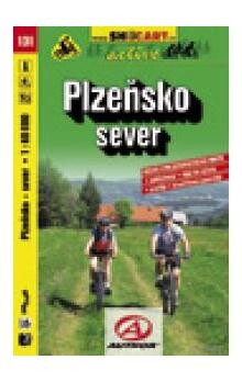 Plzeňsko-sever velká cykloturistická mapa