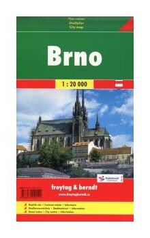 Brno 1:20^000 plán města
