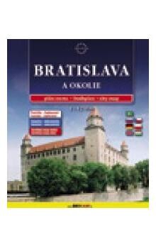 Bratislava a okolieplán mesta 1:12 000