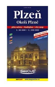 Plzeň Okolí Plzně : plán města