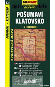 Pošumaví Klatovsko : turistická mapa 1:50^000 : aktualizované vydání, turistické trasy, historické památky, přírodní zajímavosti, ubytování a stravování, podporuje GPS