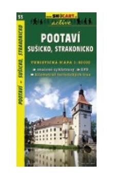 PootavíSušicko, Strakonicko : turistická mapa 1:50 000 : aktualizované vydání, turistické trasy, historické památky, přírodní zajímavosti, ubytování a stravování, podporuje GPS