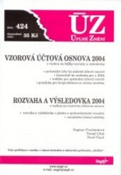 Vzorová účtová osnova ; Rozvaha a výsledovka 2004